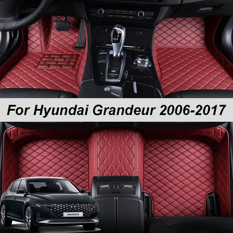 Custom Made Leather Auto Car Floor Mats For Hyundai Grandeur 2006 2007 2008 2009 2010 2017 Carpets Rugs Foot Pads Accessories
Custom Made Leather Auto Car Floor Mats For Hyundai Grandeur 2006 2007 2008 2009 2010 2017 Carpets Rugs Foot Pads Accessories