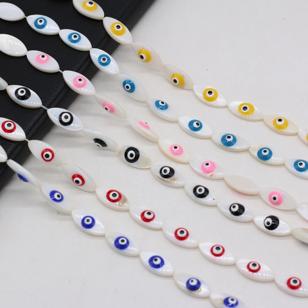 Natural Shell Loose Beads Oval Shape Colorful Pearl of Shell Eye Bead Necklace Accessories for Jewelry Making Bracelet Charms
Natural Shell Loose Beads Oval Shape Colorful Pearl of Shell Eye Bead Necklace Accessories for Jewelry Making Bracelet Charms