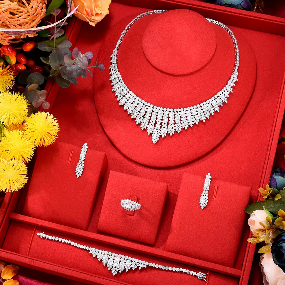 GODKI New Trendy Sparkling Arabia Jewelry Sets For Women Wedding Party Zircon CZ African Dubai Bridal Jewelry Set Dance Party
GODKI New Trendy Sparkling Arabia Jewelry Sets For Women Wedding Party Zircon CZ African Dubai Bridal Jewelry Set Dance Party