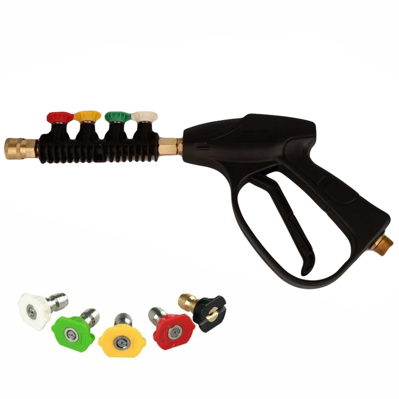 M22-14 thread High Pressure Washer Lance 5 color 1/4\\\\\\\\\\\\\\\" quick connect Cleaning
M22-14 thread High Pressure Washer Lance 5 color 1/4\\\\\\\\\\\\\\\" quick connect Cleaning