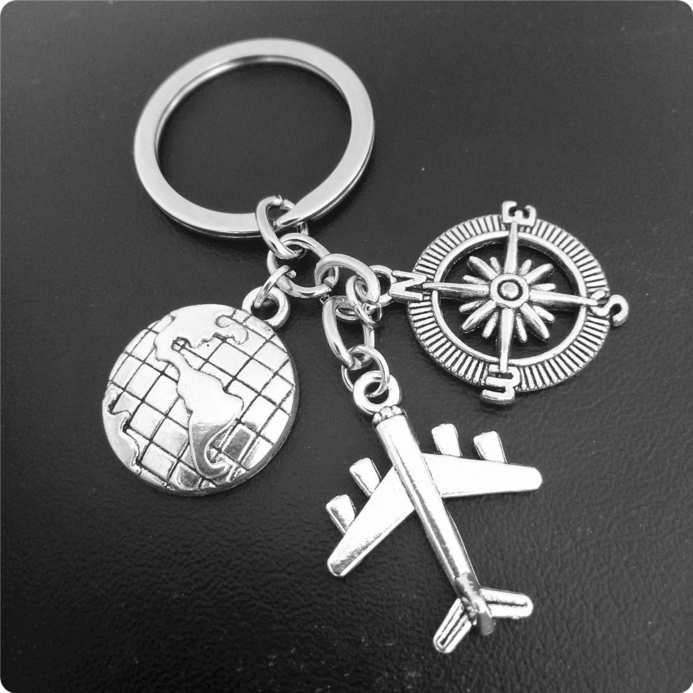 New Keychain Airplane Compass Friendship Keychain No Matter Where Travel Keychain Pendant Gift
New Keychain Airplane Compass Friendship Keychain No Matter Where Travel Keychain Pendant Gift