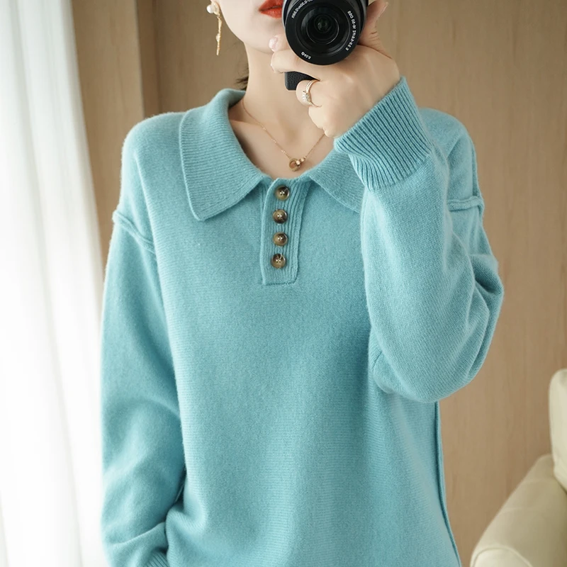 New style 100% pure wool knitted O-neck sweater for autumn and winter. Pure color soft and lightweight knitted pullover
New style 100% pure wool knitted O-neck sweater for autumn and winter. Pure color soft and lightweight knitted pullover