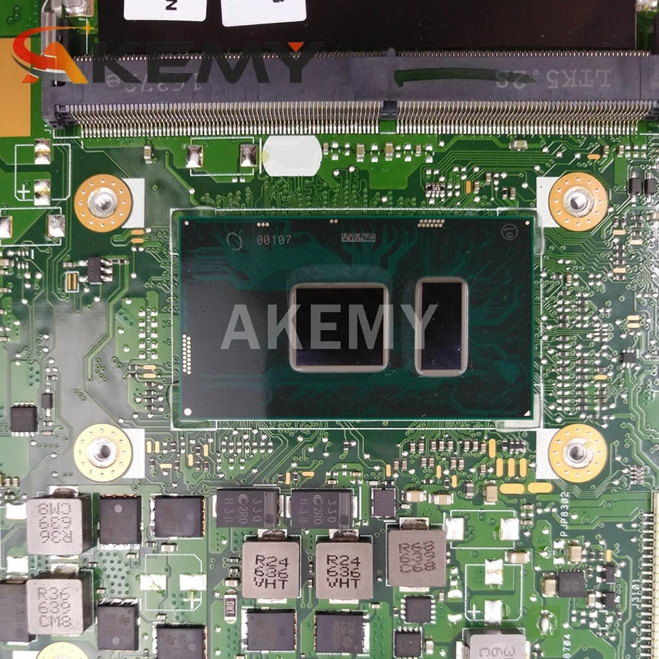 Akemy X556UV Laptop Motherboard for ASUS X556UQK X556UB X556UQ X556UJ X556UF X556U original MainBoard 8GB-RAM I5-7200U GT940MX
Akemy X556UV Laptop Motherboard for ASUS X556UQK X556UB X556UQ X556UJ X556UF X556U original MainBoard 8GB-RAM I5-7200U GT940MX