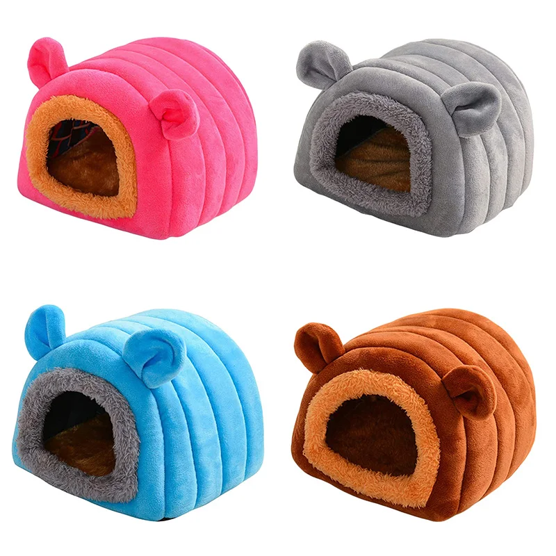Winter Hamster House Guinea Pig Accessories Warm Hamster Cotton House Small Animal Pets Nest For Rodent/Guinea Pig/Rat/Hedgehog
Winter Hamster House Guinea Pig Accessories Warm Hamster Cotton House Small Animal Pets Nest For Rodent/Guinea Pig/Rat/Hedgehog