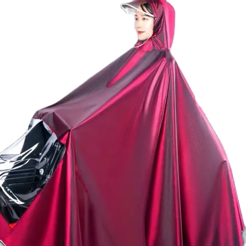 Large Size Motorcycle Raincoat Long Body Rain Cover Coat Women Rain Poncho Thick Waterproof Suit Two Person Rainwear Rain Gear
Large Size Motorcycle Raincoat Long Body Rain Cover Coat Women Rain Poncho Thick Waterproof Suit Two Person Rainwear Rain Gear