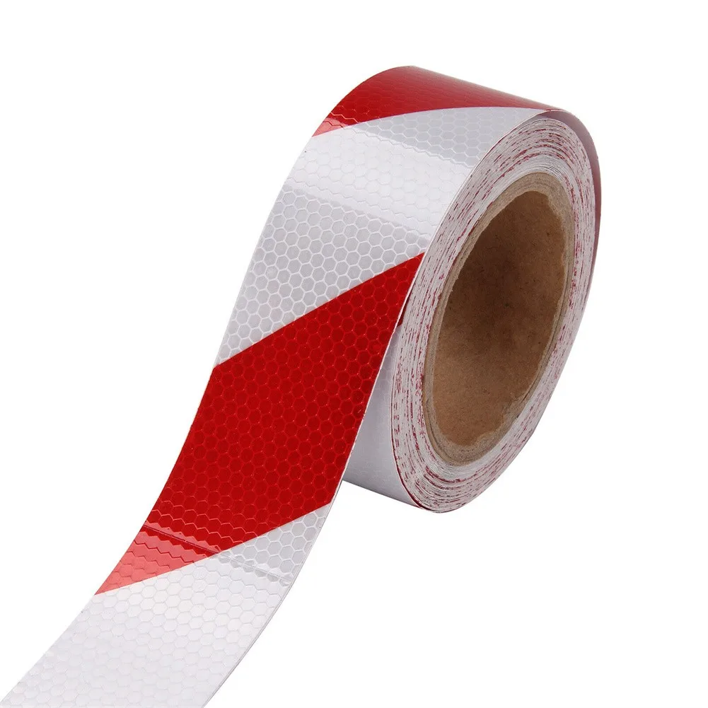 4m*5cm Car Reflective Safety Tape Warning Sticker Accessories Red And White Reflective Tape For Car Reflective Sticker Parts
4m*5cm Car Reflective Safety Tape Warning Sticker Accessories Red And White Reflective Tape For Car Reflective Sticker Parts