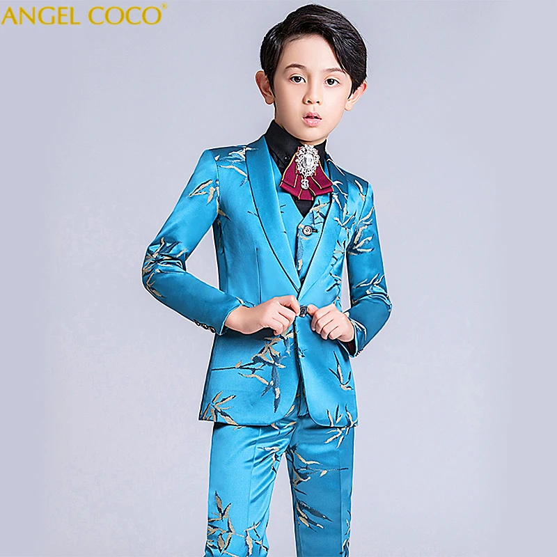 Flower Boys Suits For Weddings Costume Enfant Garcon Mariage T-Stage Catwalk Boys Prom Suits Blazer Kids Suits Abito Da Ragazzo
Flower Boys Suits For Weddings Costume Enfant Garcon Mariage T-Stage Catwalk Boys Prom Suits Blazer Kids Suits Abito Da Ragazzo