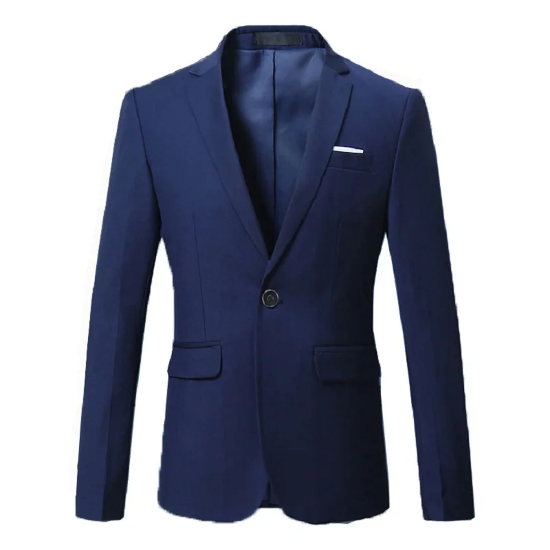 Men blazer suit jacket dress Male Classical Casual Slim Fit High quality office party suit jacket
Men blazer suit jacket dress Male Classical Casual Slim Fit High quality office party suit jacket