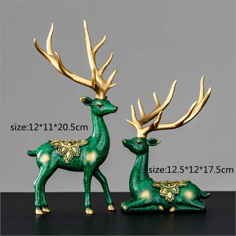 European style couple deer decoration living room wine cabinet porch creative home decoration bedroom decoration crafts
European style couple deer decoration living room wine cabinet porch creative home decoration bedroom decoration crafts