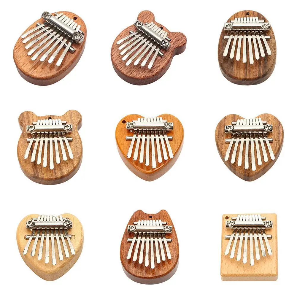 Portable Mini 8-Key Sapele Plate Kalimba Thumb Piano Finger Practice Instrument For Beginners Christmas Gifts
Portable Mini 8-Key Sapele Plate Kalimba Thumb Piano Finger Practice Instrument For Beginners Christmas Gifts