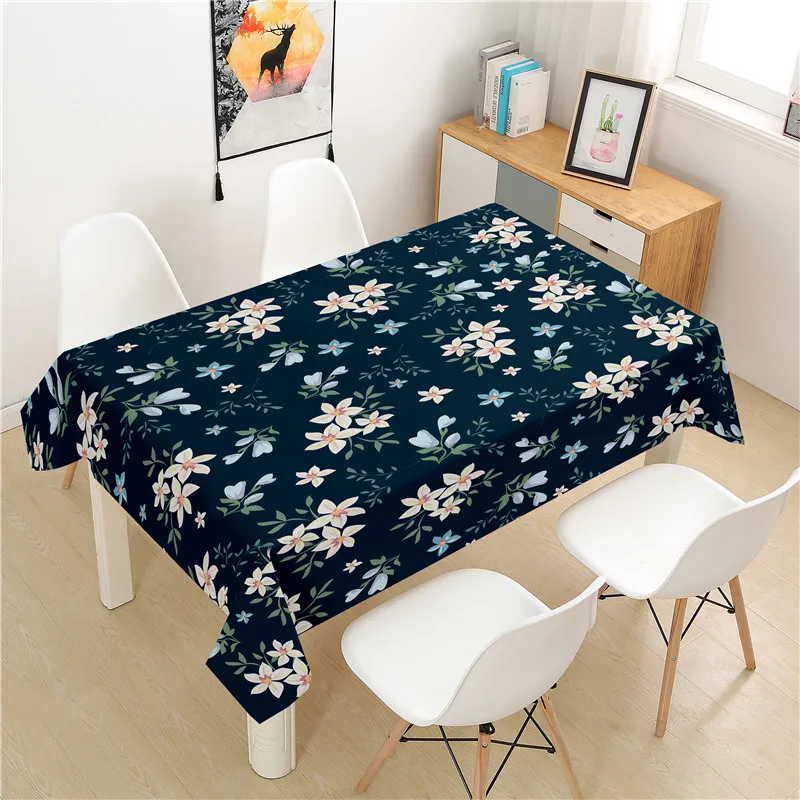 Floral Tablecloth polyester Hotel Picnic Table Rectangular Table Covers Home Dining Tea Table Decoration
Floral Tablecloth polyester Hotel Picnic Table Rectangular Table Covers Home Dining Tea Table Decoration