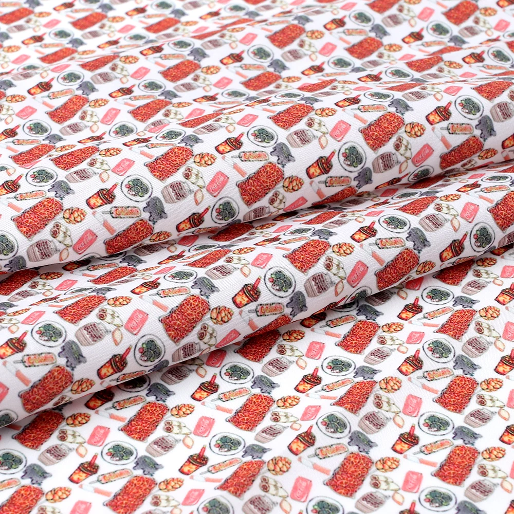 Cheerbows Printed Polyester Cotton Fabric Clothes Sewing 45*145cm Fabrics DIY Craft Scrapbooking Curtain Home Textile Supplies
Cheerbows Printed Polyester Cotton Fabric Clothes Sewing 45*145cm Fabrics DIY Craft Scrapbooking Curtain Home Textile Supplies