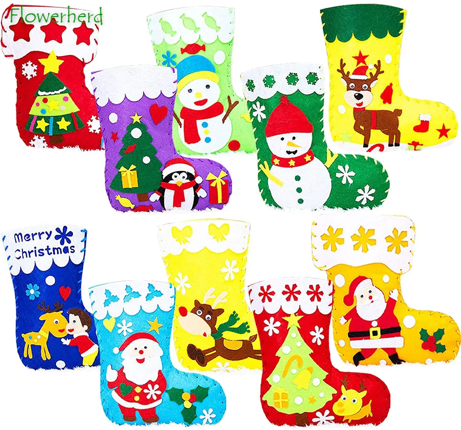 10 шт. рождественские войлочные самодельные чулки, поделки, Создайте свой собственный Санта, снеговик, северный олень, строительные наборы д...
10 шт. рождественские войлочные самодельные чулки, поделки, Создайте свой собственный Санта, снеговик, северный олень, строительные наборы д...