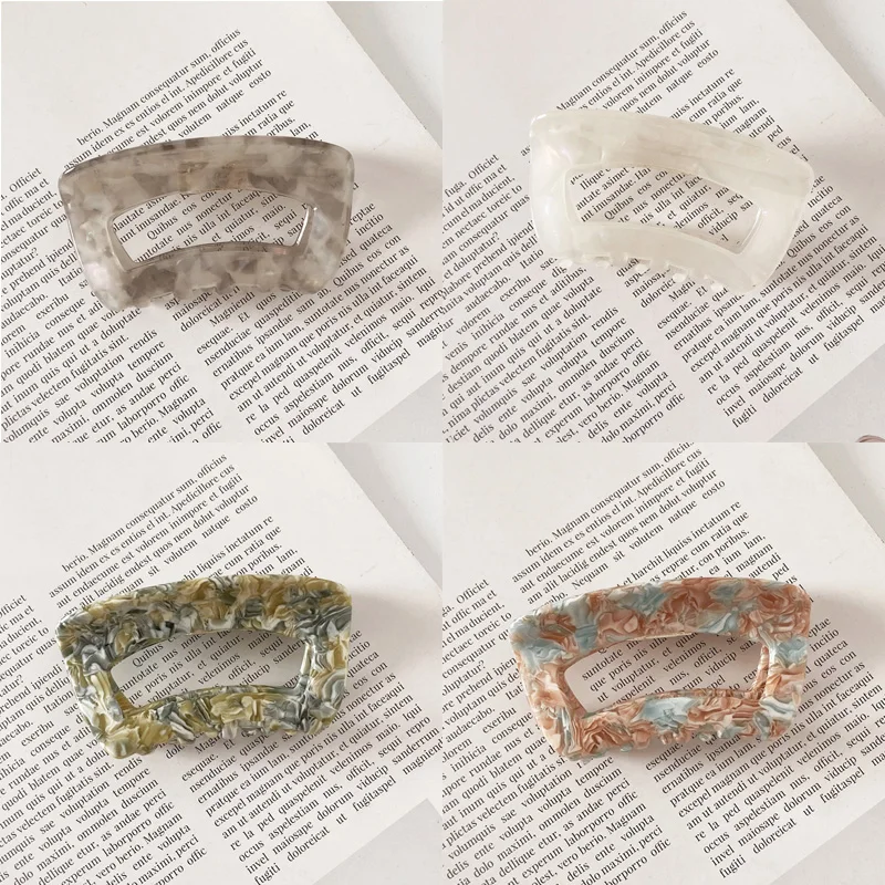 2021 Fashion Leopard Woman Acetate Square Shape Hair Crab Women Hair Clips Barrettes Hairgrip Hair Accessories Headwear
2021 Fashion Leopard Woman Acetate Square Shape Hair Crab Women Hair Clips Barrettes Hairgrip Hair Accessories Headwear