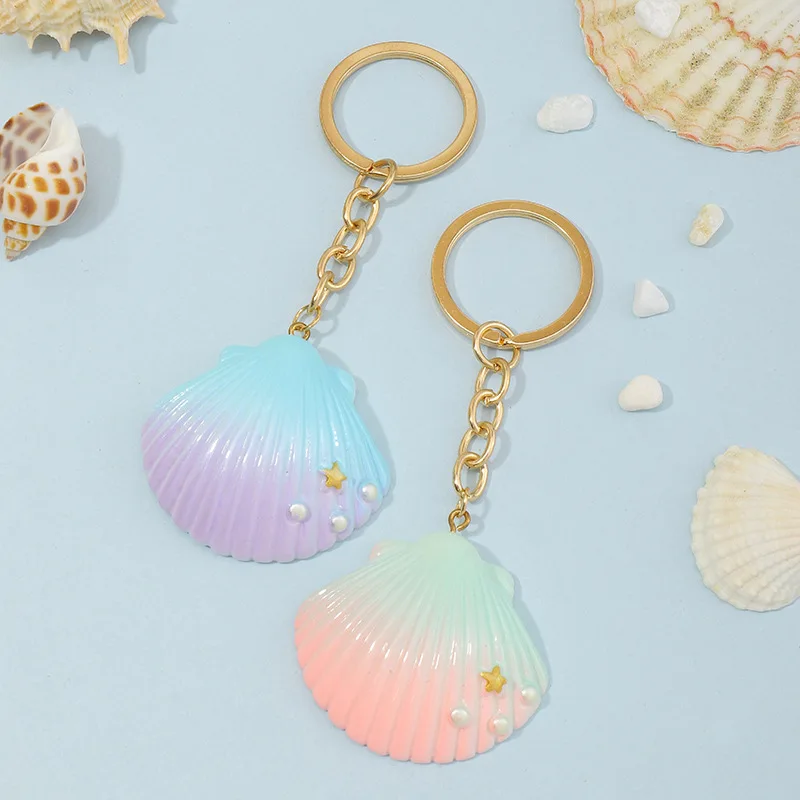 Creative Resin Shell KeyChain Simulation Key Chain Charm Pendant Key Rings Shoulder Bag Purse Car Accessories For Women Girls
Creative Resin Shell KeyChain Simulation Key Chain Charm Pendant Key Rings Shoulder Bag Purse Car Accessories For Women Girls