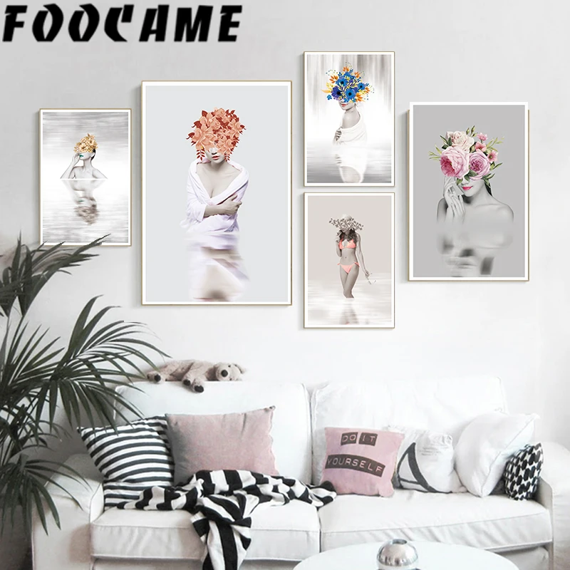 Beauty Character Flowers Woman Modern Wall Art Canvas Print Abstract Art Painting Decoration Pictures Vintage Poster Living Room
Beauty Character Flowers Woman Modern Wall Art Canvas Print Abstract Art Painting Decoration Pictures Vintage Poster Living Room