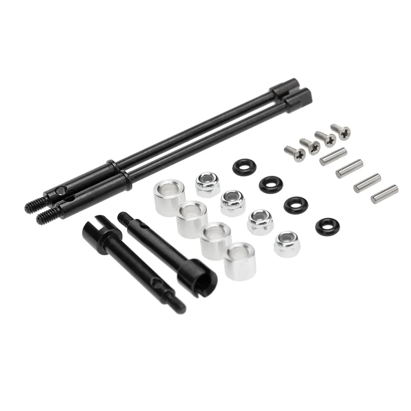 4mm Widen Steel Drive Stub Axles CVD Joint Drive Shaft Upgrade Parts for 1/24 RC Crawler Axial SCX24 90081 Accessories
4mm Widen Steel Drive Stub Axles CVD Joint Drive Shaft Upgrade Parts for 1/24 RC Crawler Axial SCX24 90081 Accessories