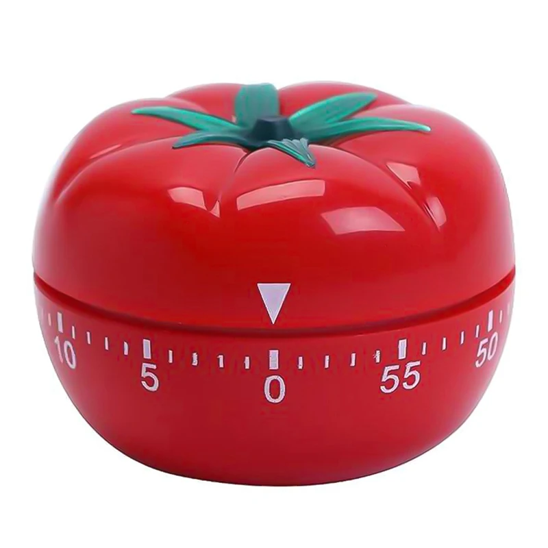 

1Pcs 1-60min Tomato Shape Kitchen Mechanical Timer Cooking Countdown Reminder Kitchen Cooking Timing Tools Kitchen Gadgets