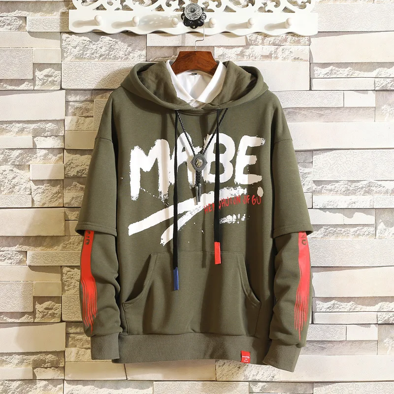 Autumn Spring Hoodies Sweatshirts Mens Hip Hop Printed Pullover Streetwear Casual Fashion Clothes patchwork Sleeve Plus Size 5XL
Autumn Spring Hoodies Sweatshirts Mens Hip Hop Printed Pullover Streetwear Casual Fashion Clothes patchwork Sleeve Plus Size 5XL