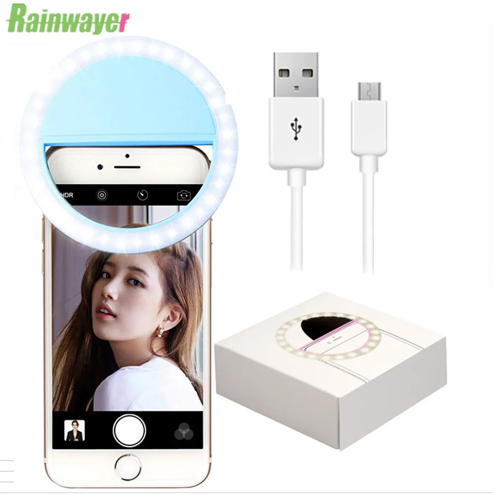 Universal Selfie Lamp Mobile Phone Lens Portable Flash Ring 36 LEDS Luminous Ring Clip Light For iPhone 8 7 6 Plus For Samsung
Universal Selfie Lamp Mobile Phone Lens Portable Flash Ring 36 LEDS Luminous Ring Clip Light For iPhone 8 7 6 Plus For Samsung