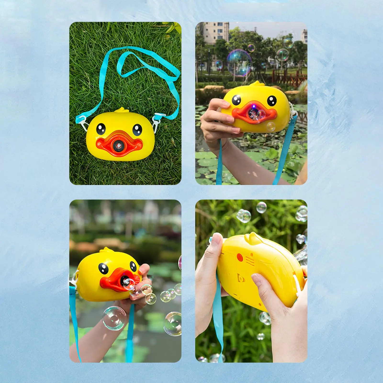 Little Yellow Duck Electric Bubble Machine Music Glow Automatic Bubble Blowing Children Toys Suitable For Outdoor Activities
Little Yellow Duck Electric Bubble Machine Music Glow Automatic Bubble Blowing Children Toys Suitable For Outdoor Activities