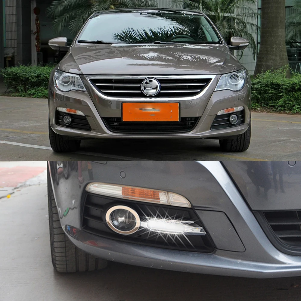 ECAHAYAKU 2Pcs Car LED Daytime Running Light DRL Day Light for VW Volkswagen CC 2012 2013 2014 Fog Lamp Hole Cover Car-styling
ECAHAYAKU 2Pcs Car LED Daytime Running Light DRL Day Light for VW Volkswagen CC 2012 2013 2014 Fog Lamp Hole Cover Car-styling