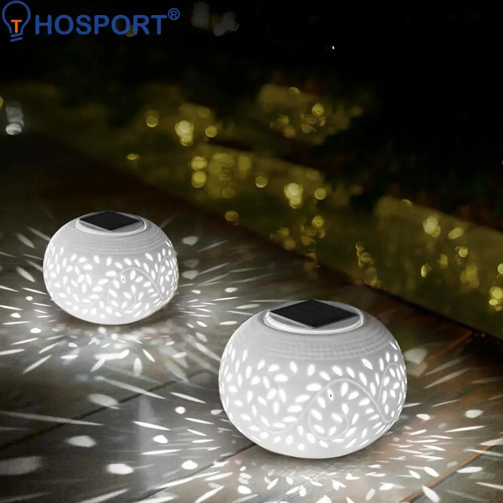 Waterproof Solar Lamp Outdoor Rechargeable Courtyard Lawn Decoration Night Light Colorful Hollow Ceramic Light
Waterproof Solar Lamp Outdoor Rechargeable Courtyard Lawn Decoration Night Light Colorful Hollow Ceramic Light
