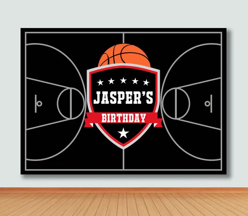 Качественный Виниловый фон для детской фотосъемки с изображением баскетбола на день рождения
Качественный Виниловый фон для детской фотосъемки с изображением баскетбола на день рождения