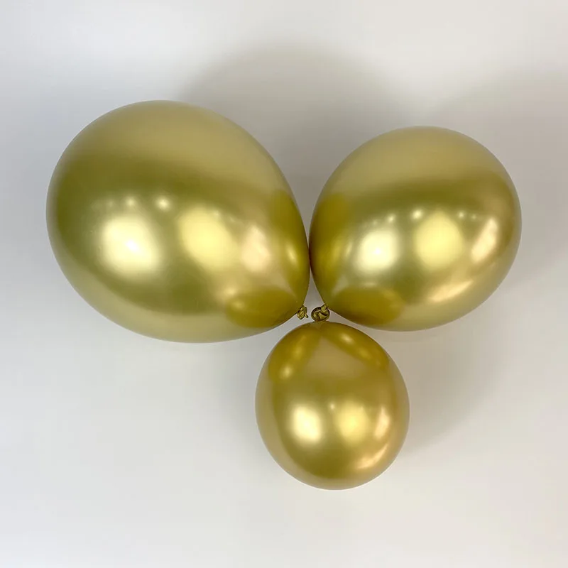 Thicken Chrome Metallic Latex Balloons 5-18inch Metallic Globos Inflatable Helium Air Ball Wedding Birthday Party Decor Ballon
Thicken Chrome Metallic Latex Balloons 5-18inch Metallic Globos Inflatable Helium Air Ball Wedding Birthday Party Decor Ballon