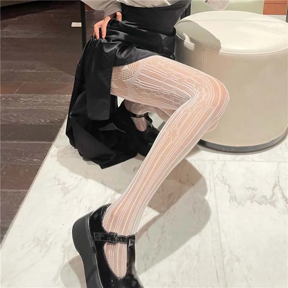Lolita Asymmetry Lace Mesh Stockings Women Transparent Nylon Tights Pantyhose Women's tights Plaid Hollow Stocking Dress Socks
Lolita Asymmetry Lace Mesh Stockings Women Transparent Nylon Tights Pantyhose Women's tights Plaid Hollow Stocking Dress Socks