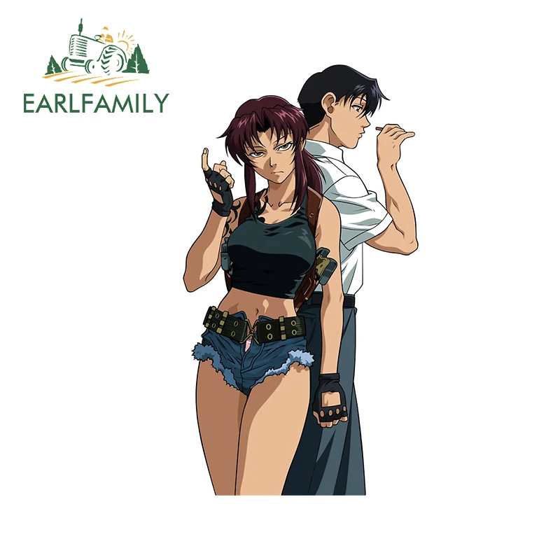 Корпус автомобиля EARLFAMILY 13 см х 7,4 см для Revy Rock JDM виниловые наклейки на машину, аниме, устойчивый к царапинам, наклейка на окно, подходит для фу... 
Корпус автомобиля EARLFAMILY 13 см х 7,4 см для Revy Rock JDM виниловые наклейки на машину, аниме, устойчивый к царапинам, наклейка на окно, подходит для фу...