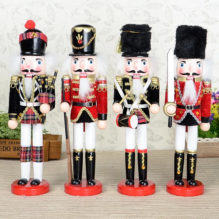 British style 30cm exquisite workmanship Nutcracker, wood hand-painted walnut puppets doll toy 1pcs D322
British style 30cm exquisite workmanship Nutcracker, wood hand-painted walnut puppets doll toy 1pcs D322