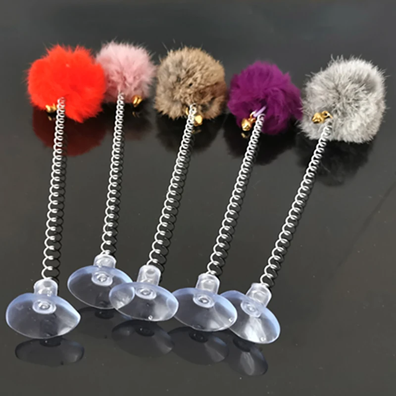 1pc Cat Teaser Toy Interactive Plush Cat Spring Wand Kitten Toy Ball With Sucker Bell Pet Supplies Pet Accessories For Cat
1pc Cat Teaser Toy Interactive Plush Cat Spring Wand Kitten Toy Ball With Sucker Bell Pet Supplies Pet Accessories For Cat