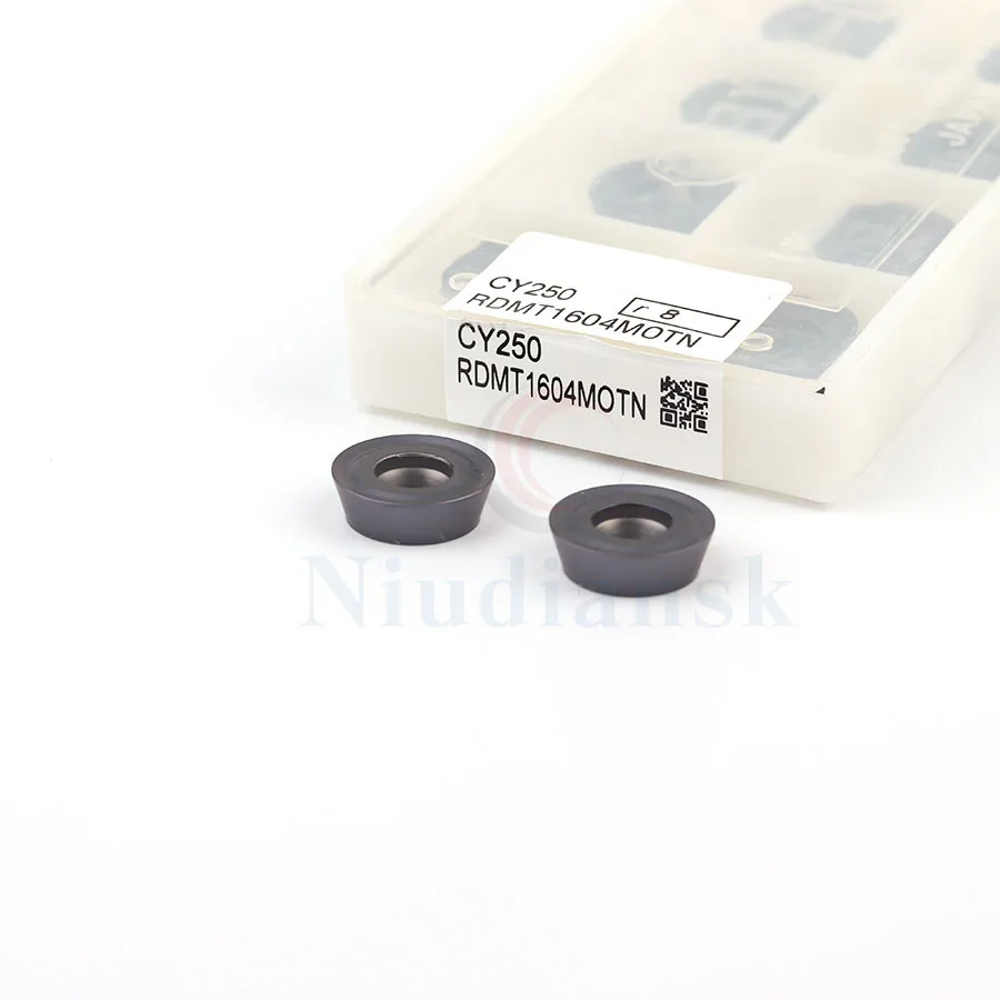 RDMT1604 MOTN CY25 high quality original carbide blade External turning tool Turning inserts CNC Lathe tools RDMT1604 MOTN CY25
RDMT1604 MOTN CY25 high quality original carbide blade External turning tool Turning inserts CNC Lathe tools RDMT1604 MOTN CY25