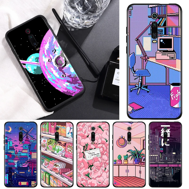Silicone Black Cover Cute Pixel Art For Xiaomi Redmi K40 K30i K30T K30S K20 10X GO S2 Y2 Pro Ultra Phone Case
Silicone Black Cover Cute Pixel Art For Xiaomi Redmi K40 K30i K30T K30S K20 10X GO S2 Y2 Pro Ultra Phone Case