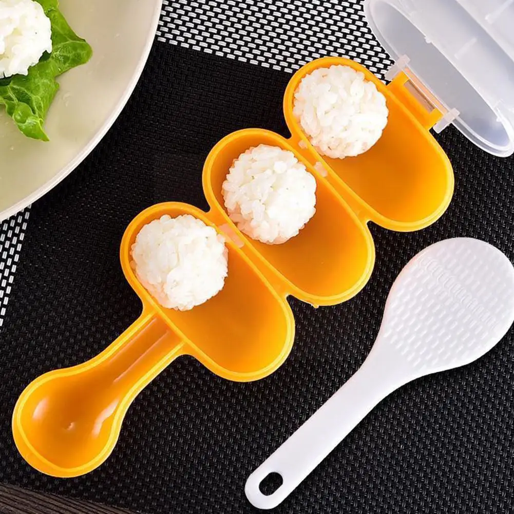 Creativity Rice Ball Molds Sushi Mold Making Tools Bento Accessories Diy Sushi Onigiri Accessories Mold Rice Kitchen Maker V1K1
Creativity Rice Ball Molds Sushi Mold Making Tools Bento Accessories Diy Sushi Onigiri Accessories Mold Rice Kitchen Maker V1K1