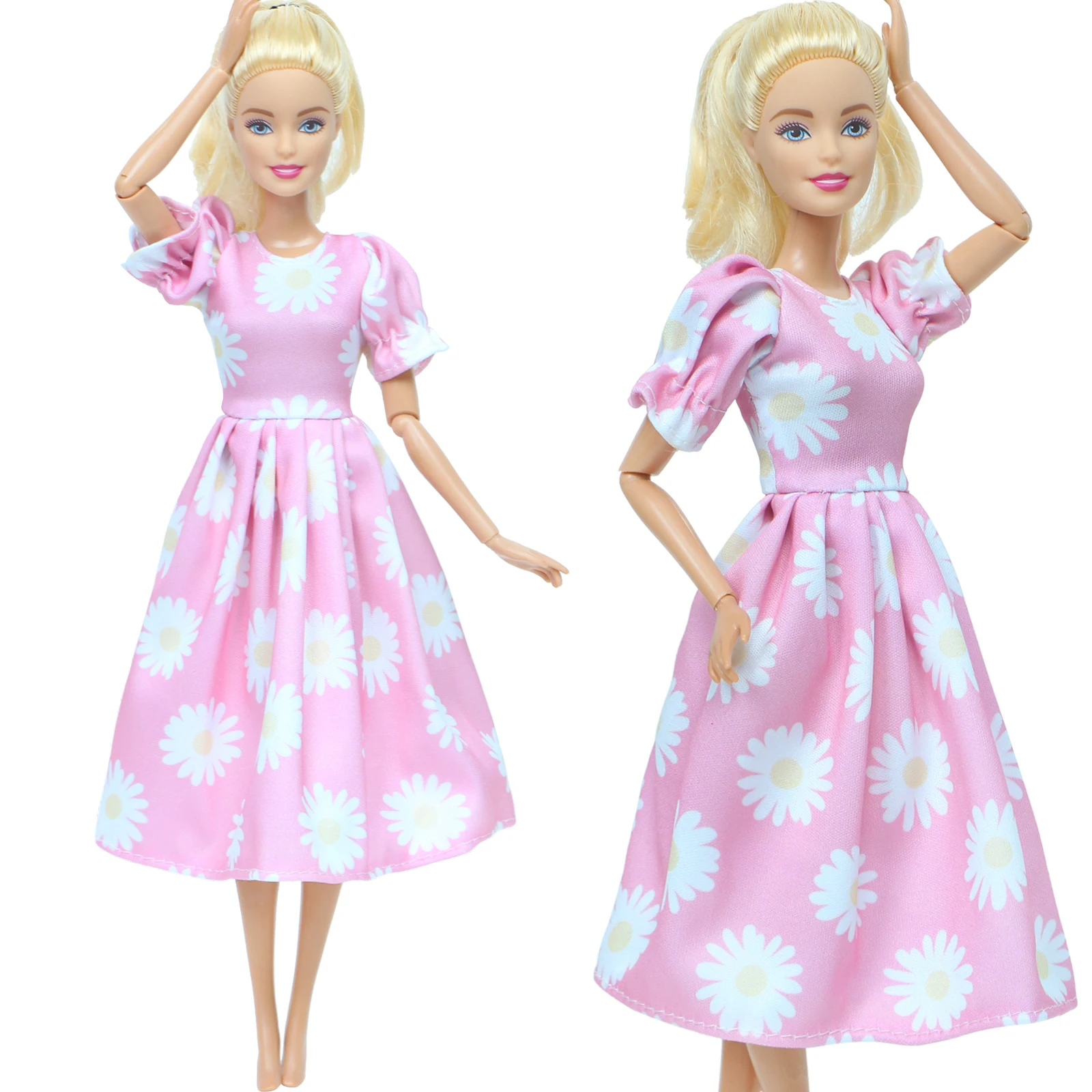 Модное платье для кукол повседневная одежда ручной работы девочек юбка