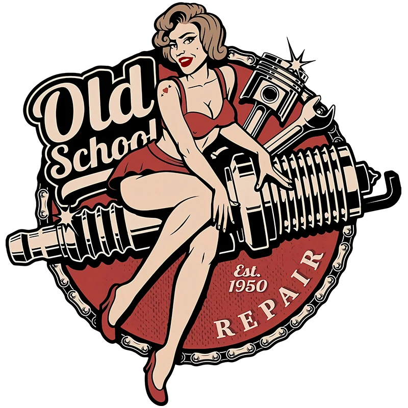 RuleMylife Old School Repair Sticker Vintage Creativity Motorcycle Car Stickers Decal Funny Anime Car Accessories Decoration
RuleMylife Old School Repair Sticker Vintage Creativity Motorcycle Car Stickers Decal Funny Anime Car Accessories Decoration