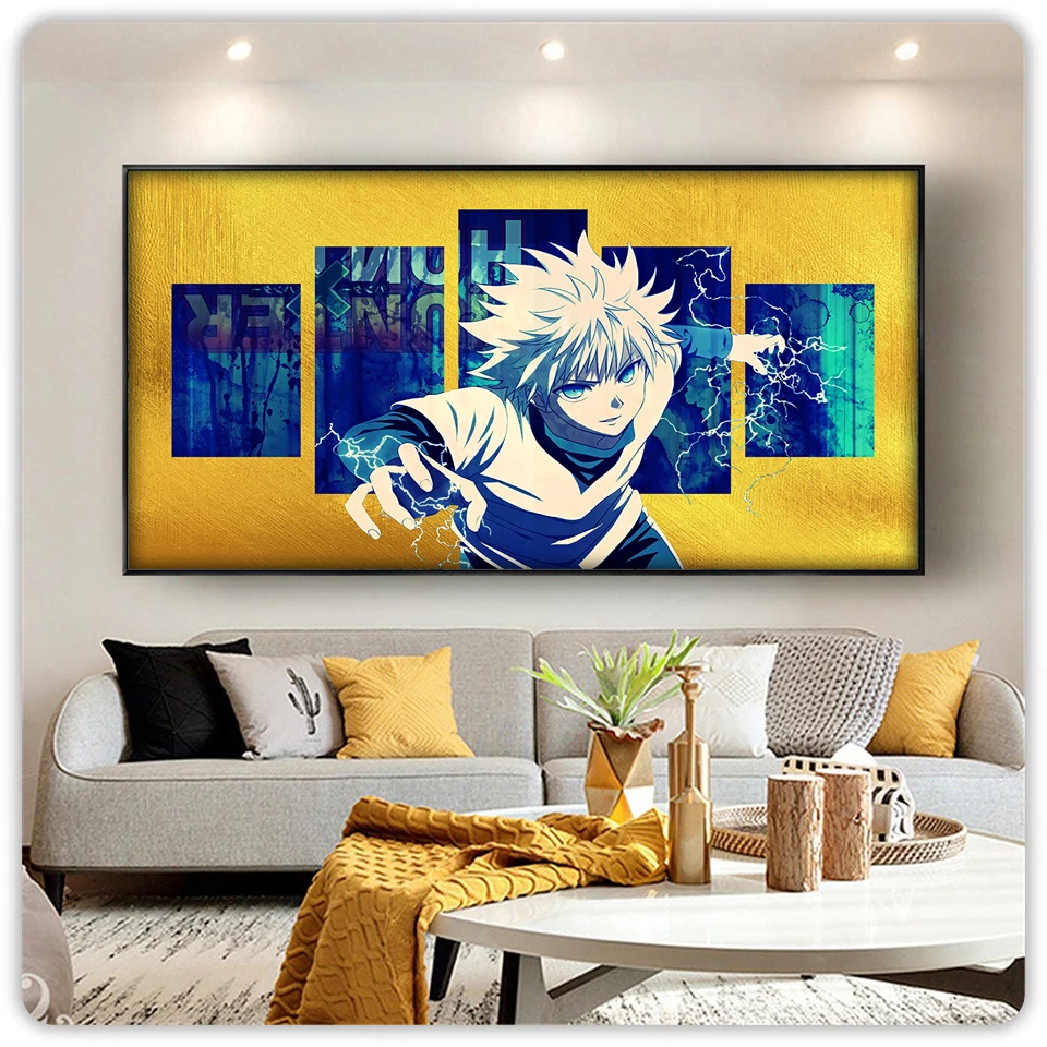 Naked Eye 3D Hunter X Hunter Home Decor New Design Wall Art Canvas Painting Anime Visual impact Poster Picture Modern Decorate
Naked Eye 3D Hunter X Hunter Home Decor New Design Wall Art Canvas Painting Anime Visual impact Poster Picture Modern Decorate