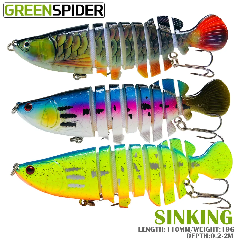 GREENSPIDER 2021 Новые Твердые рыболовные приманки плавающие приманки для рыбы 110 мм 19 г медленно Тонущая приманка для окуня щуки Prech лосося
GREENSPIDER 2021 Новые Твердые рыболовные приманки плавающие приманки для рыбы 110 мм 19 г медленно Тонущая приманка для окуня щуки Prech лосося
