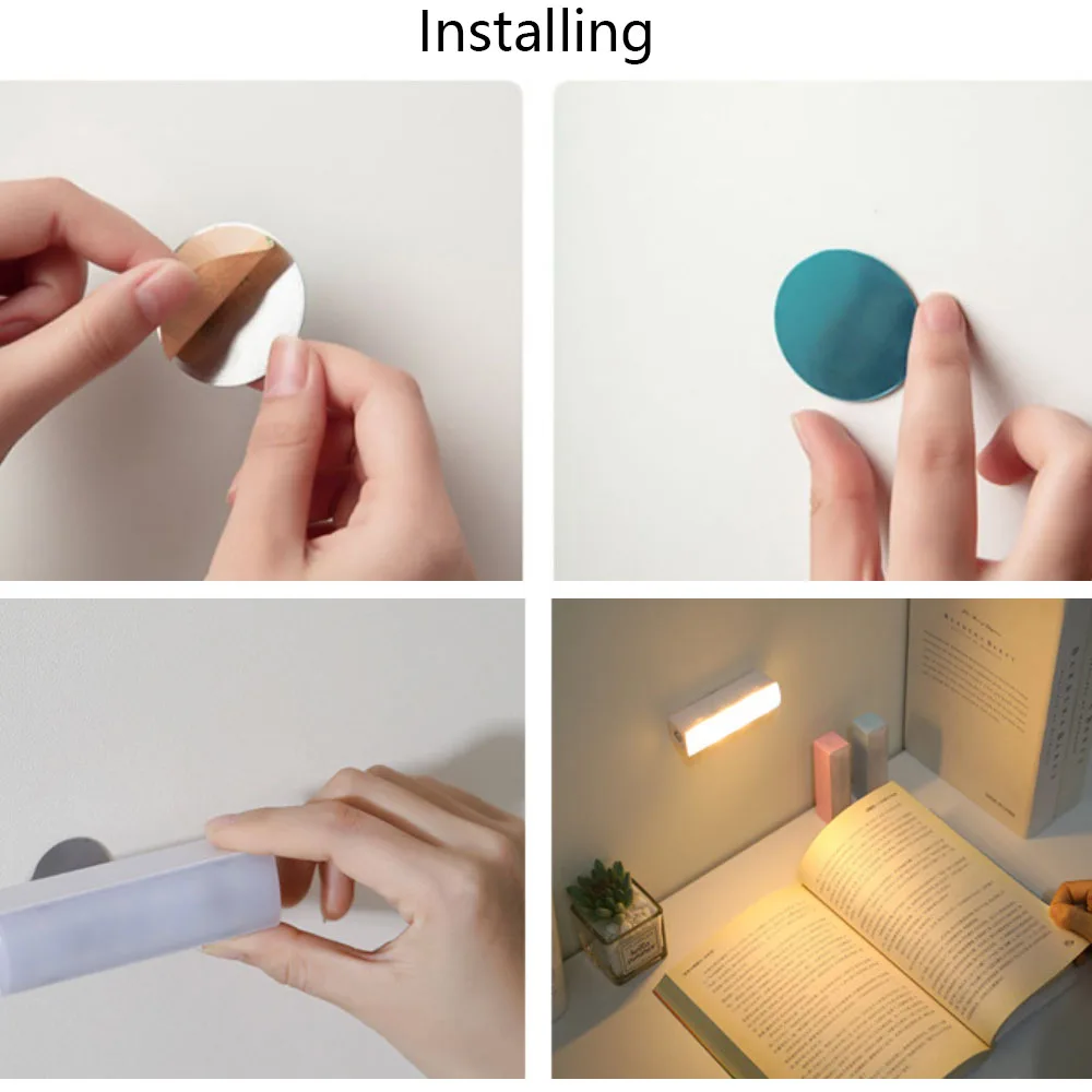 2X 12LED Wall Lamp 1800mA USB Rechargeable Travel Emergency Lamp Touch Sensor Under cupboard Lamp Stick On Stair Step Night Lamp
2X 12LED Wall Lamp 1800mA USB Rechargeable Travel Emergency Lamp Touch Sensor Under cupboard Lamp Stick On Stair Step Night Lamp