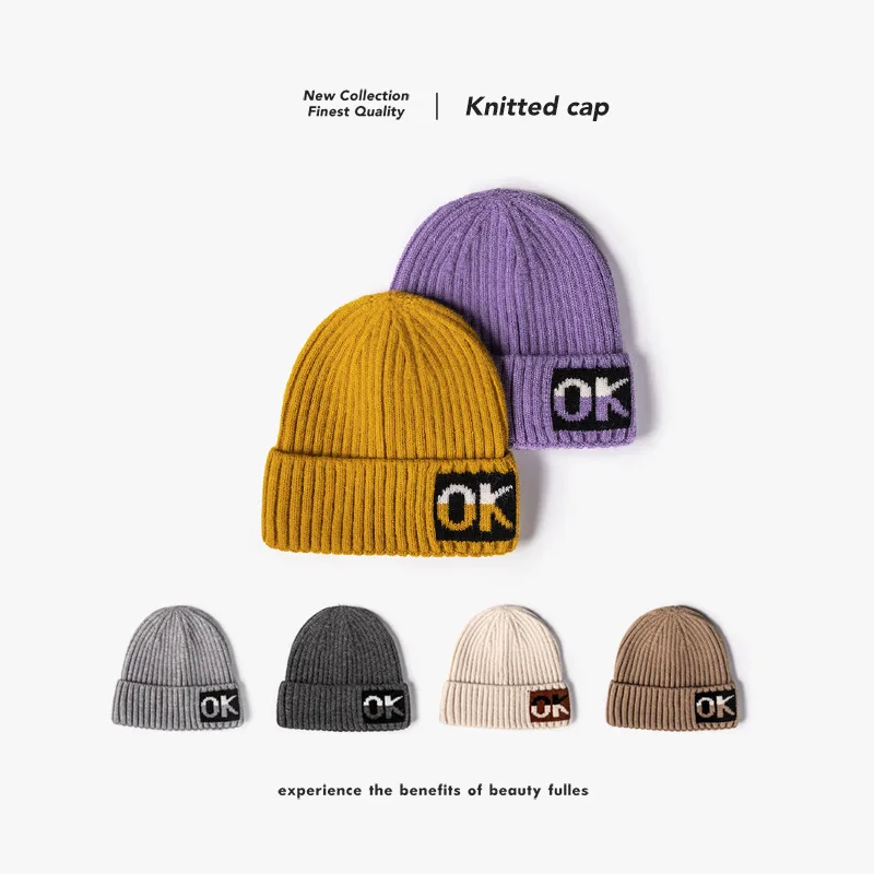 Autumn and Winter Men's Hat Letter Printing Solid Colorwarm Knitted Wool Soft Solid Color All-match Brimless Dome Brimless Hat
Autumn and Winter Men's Hat Letter Printing Solid Colorwarm Knitted Wool Soft Solid Color All-match Brimless Dome Brimless Hat
