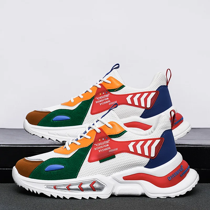 New Men's Shoes Fashion Breathable Sneaker Running Shoes Large Size Mesh Elastic Outdoor Sports Men Shoes Jogging Casual Shoes
New Men's Shoes Fashion Breathable Sneaker Running Shoes Large Size Mesh Elastic Outdoor Sports Men Shoes Jogging Casual Shoes