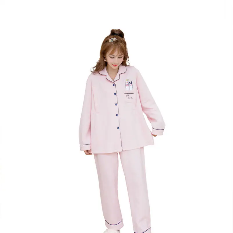 100% pure cotton mezzanine air layer moon coat pregnant women's pajamas three-layer sandwich set 15-25 degrees weather wear
100% pure cotton mezzanine air layer moon coat pregnant women's pajamas three-layer sandwich set 15-25 degrees weather wear