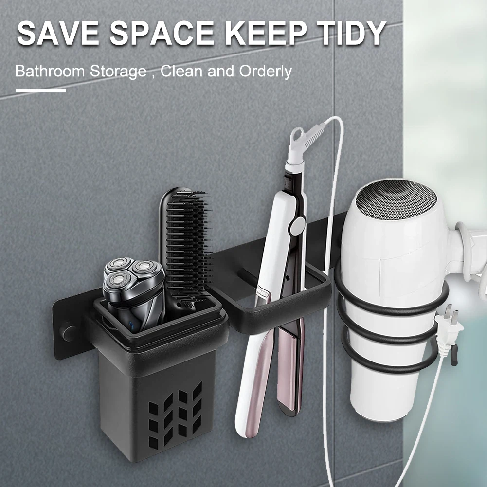 Hair Dryer Holder Blower Organizer Adhesive Wall Mounted Nail Free No Drilling Stainless Steel Spiral Stand For Bathroom
Hair Dryer Holder Blower Organizer Adhesive Wall Mounted Nail Free No Drilling Stainless Steel Spiral Stand For Bathroom