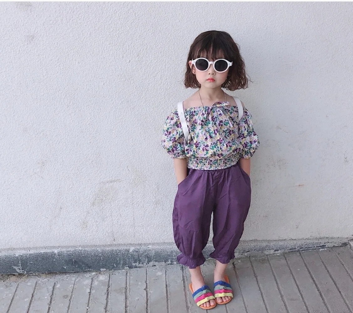 2021 New Fashion Girl Clothes Summer Kids Fashion Lantern Sleeve Tops Floral Pants Two Piece Set Children Suit Girls Outfits 3-7
2021 New Fashion Girl Clothes Summer Kids Fashion Lantern Sleeve Tops Floral Pants Two Piece Set Children Suit Girls Outfits 3-7