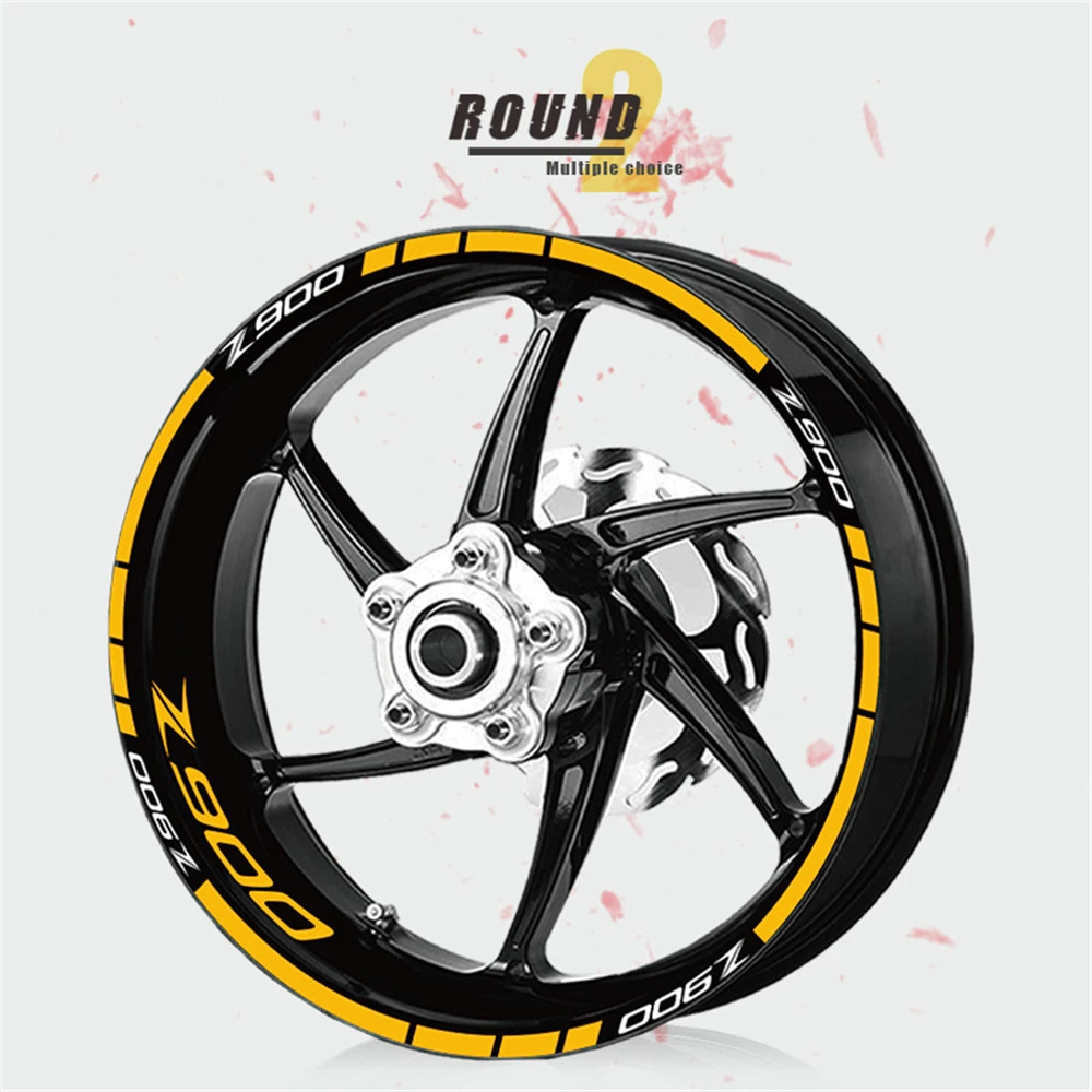 New Combination Wheel Set Sticker Motorcycle Sticker Reflective Wheel Stripe Sticker FOR KAWASAKI z900 z 900
New Combination Wheel Set Sticker Motorcycle Sticker Reflective Wheel Stripe Sticker FOR KAWASAKI z900 z 900