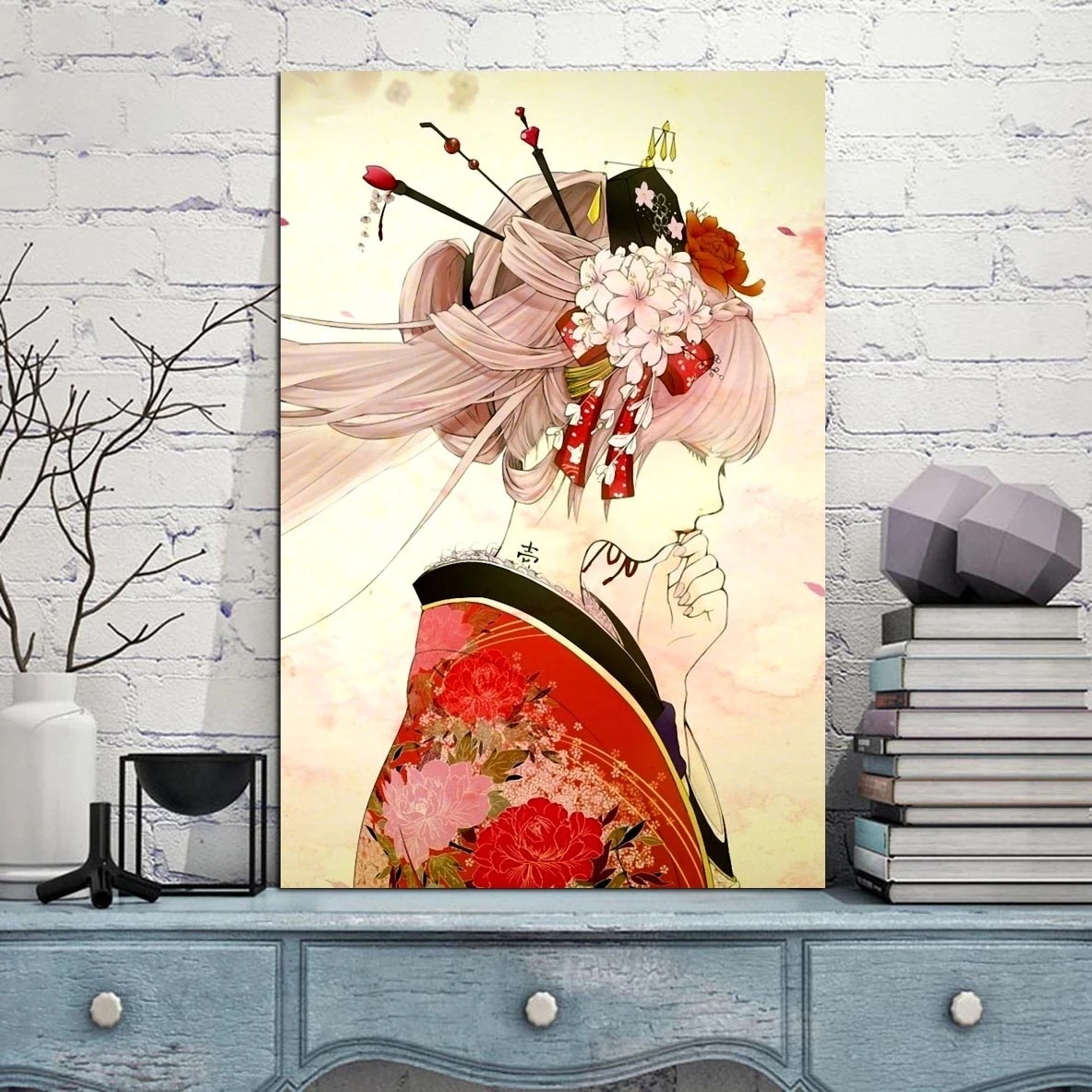 Hd Prints Canvas Painting Japanese Modern Art Geisha Girl Modular Picture Poster Wall Bedroom Bedside Background Home Decoration
Hd Prints Canvas Painting Japanese Modern Art Geisha Girl Modular Picture Poster Wall Bedroom Bedside Background Home Decoration