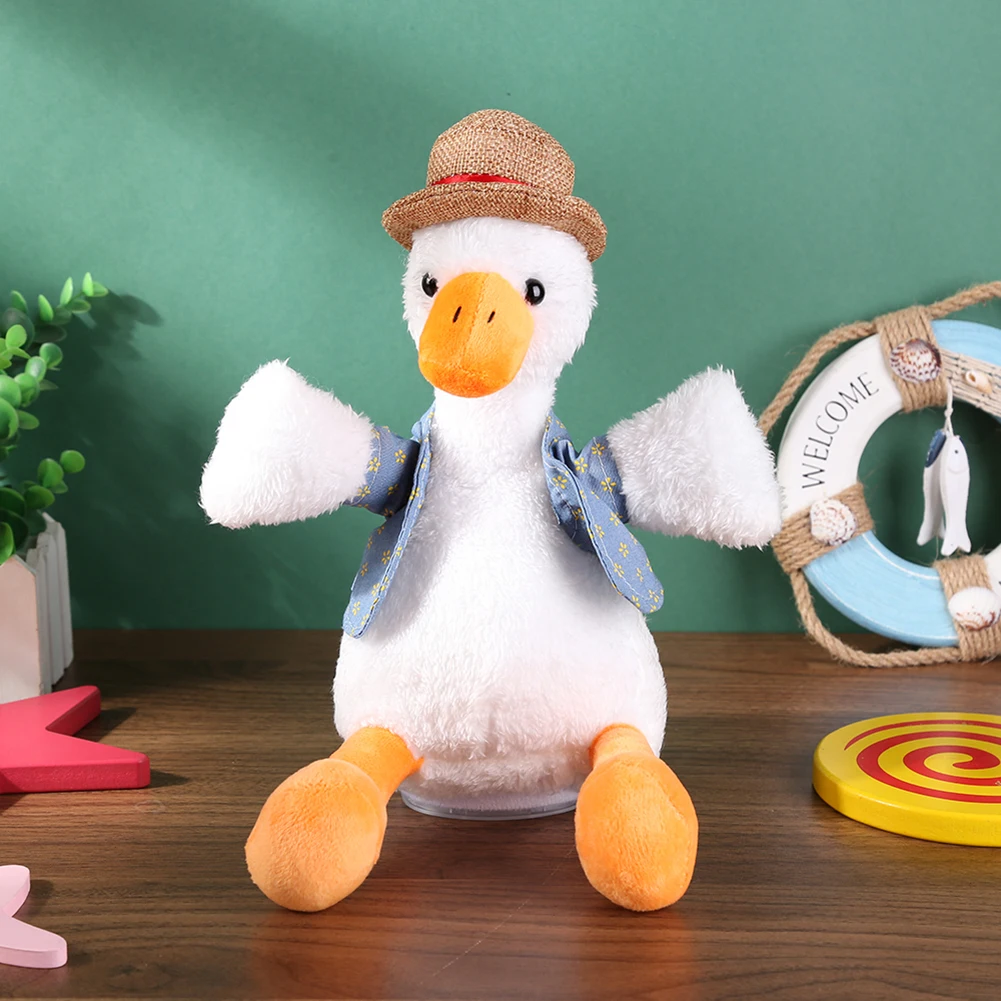 Talking Duck Electric Plush Toy Cute Speak Talking Sound Record Plush Animals Stuffed Toy for Children Gifts
Talking Duck Electric Plush Toy Cute Speak Talking Sound Record Plush Animals Stuffed Toy for Children Gifts