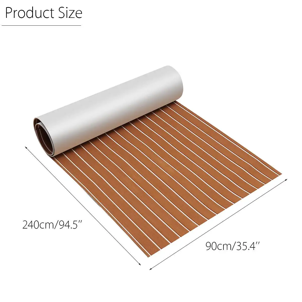 90x240cm Self-Adhesive Teak Decking Light Grey with White EVA Foam Teak Boat Flooring Sheet Yacht Synthetic Teak
90x240cm Self-Adhesive Teak Decking Light Grey with White EVA Foam Teak Boat Flooring Sheet Yacht Synthetic Teak